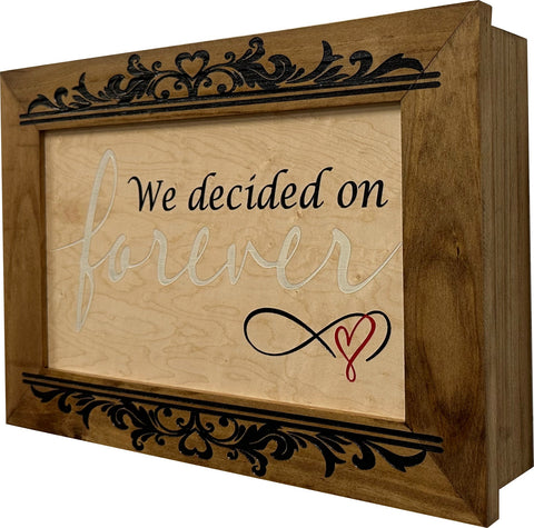 We Decided On Forever Decorative Wall-Mounted Secure Gun Cabinet